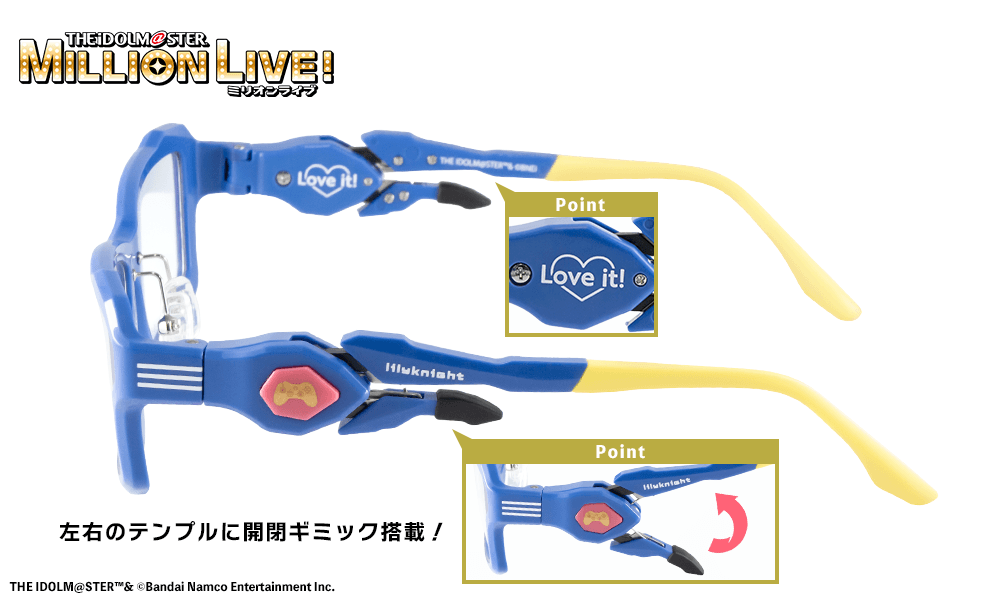 lilyknight model ＋ 度なし高機能PCレンズ