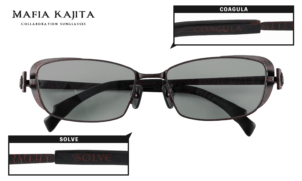 MAFIA KAJITA EYEWEAR “SOLVE”【2024年7月下旬頃お届け】